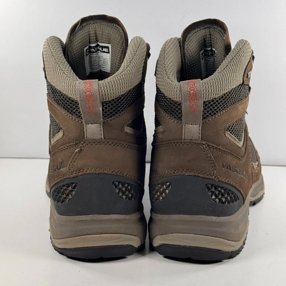 Vasque Breeze III GTX Hiking Boots Mens 11.5W Brown Gore-Tex Vibram 7190 WIDE